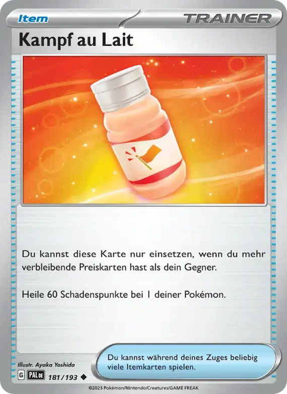 Kampf au Lait 181 – Entwicklungen in Paldea