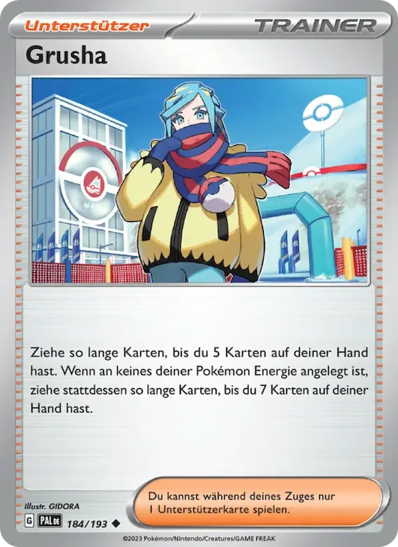Grusha 184 – Entwicklungen in Paldea