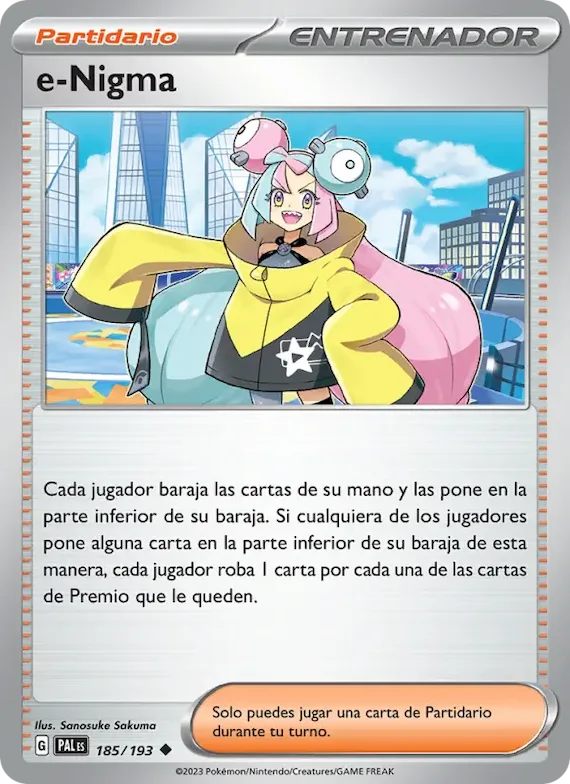 e-Nigma 185 – Evoluciones en Paldea