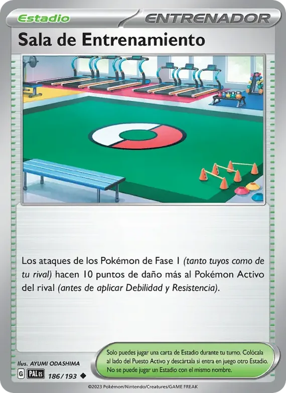 Sala de Entrenamiento 186 – Evoluciones en Paldea