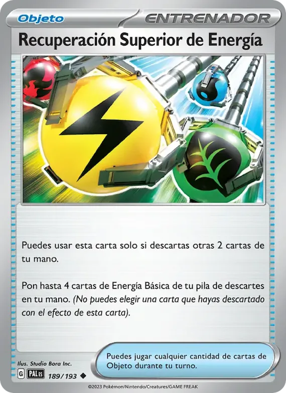 Recuperación Superior de Energía 189 – Evoluciones en Paldea