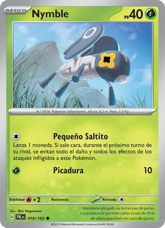 Nymble 19 – Evoluciones en Paldea