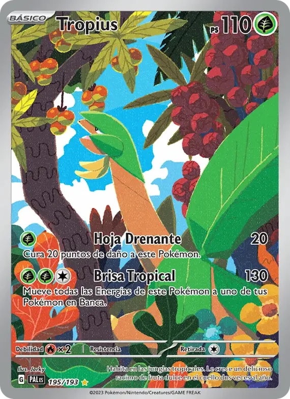 Tropius 195 – Evoluciones en Paldea