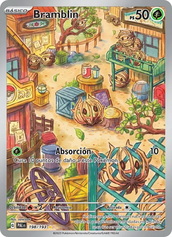 Bramblin 198 – Evoluciones en Paldea