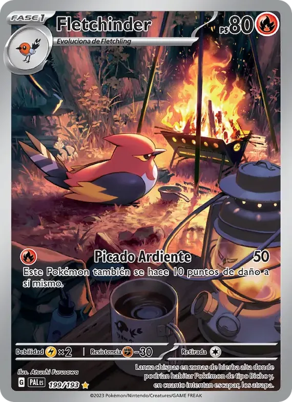 Fletchinder 199 – Evoluciones en Paldea
