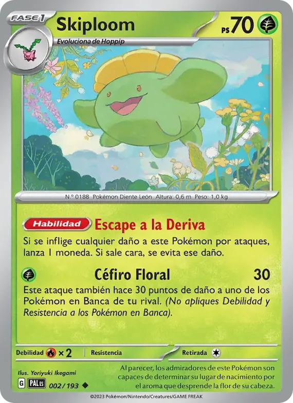 Skiploom 2 – Evoluciones en Paldea