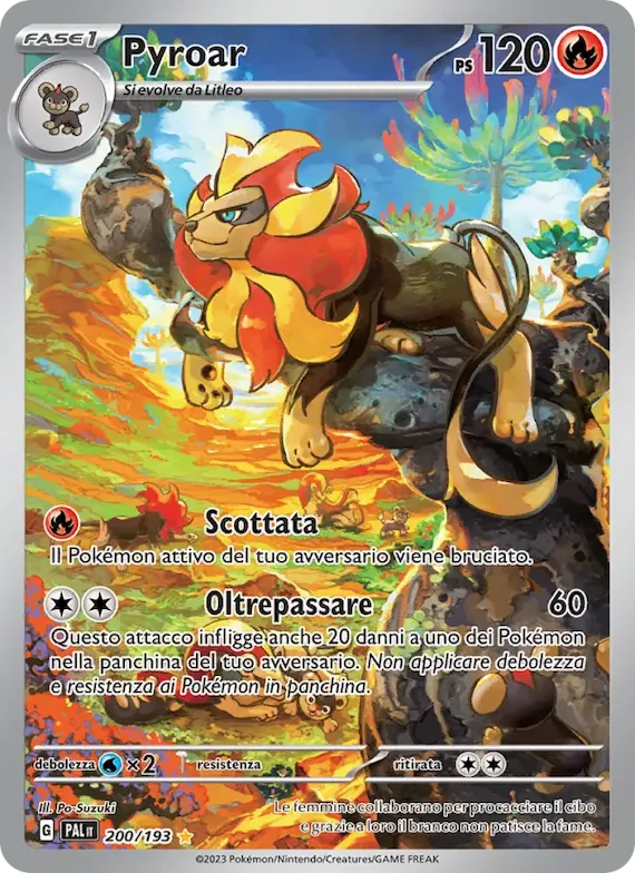 Pyroar 200 – Evoluzioni a Paldea