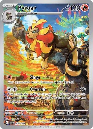 Pyroar #200 – Paldea Evolved