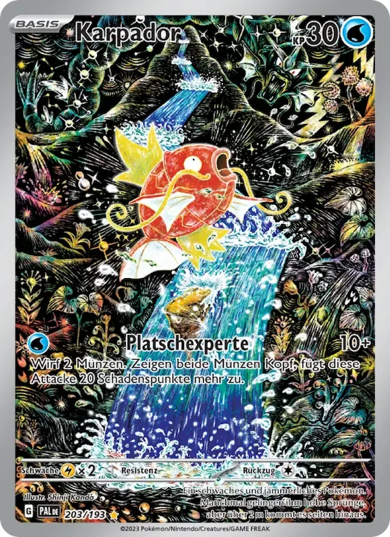 Karpador 203 – Entwicklungen in Paldea