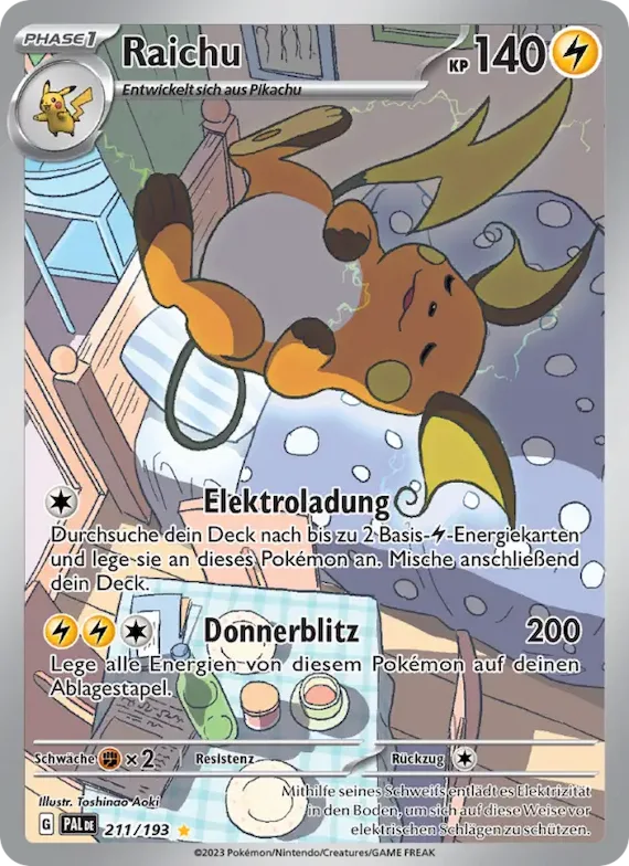 Raichu 211 – Entwicklungen in Paldea