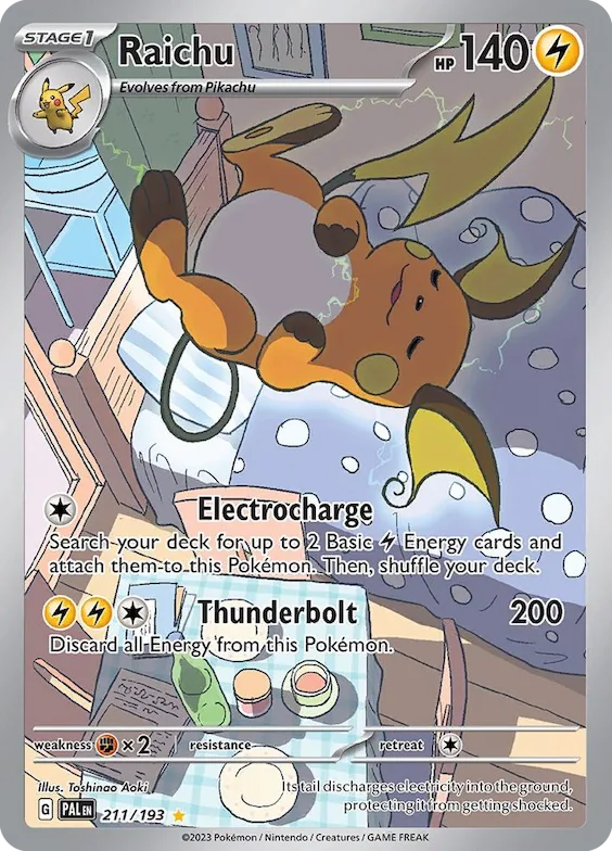 Raichu #211 – Paldea Evolved
