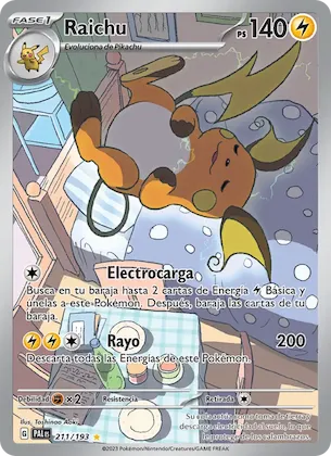 Raichu 211 – Evoluciones en Paldea