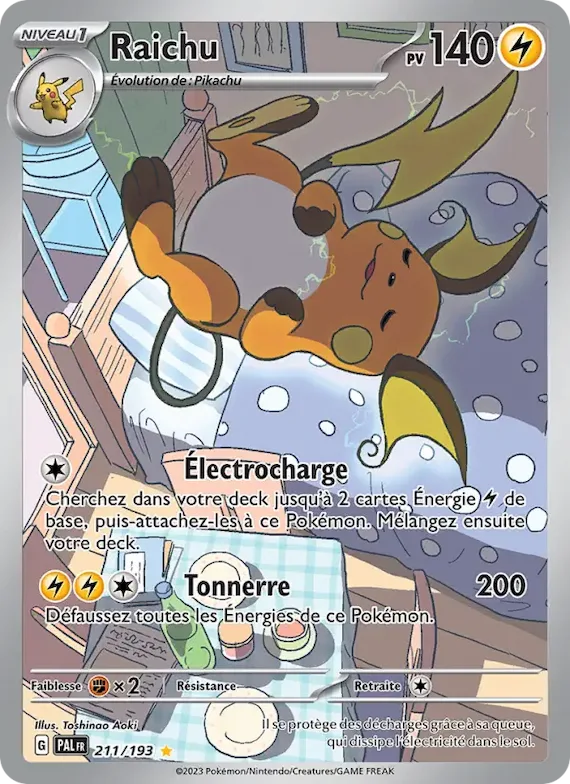 Raichu 211 – Évolutions à Paldea