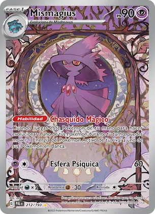 Mismagius 212 – Evoluciones en Paldea