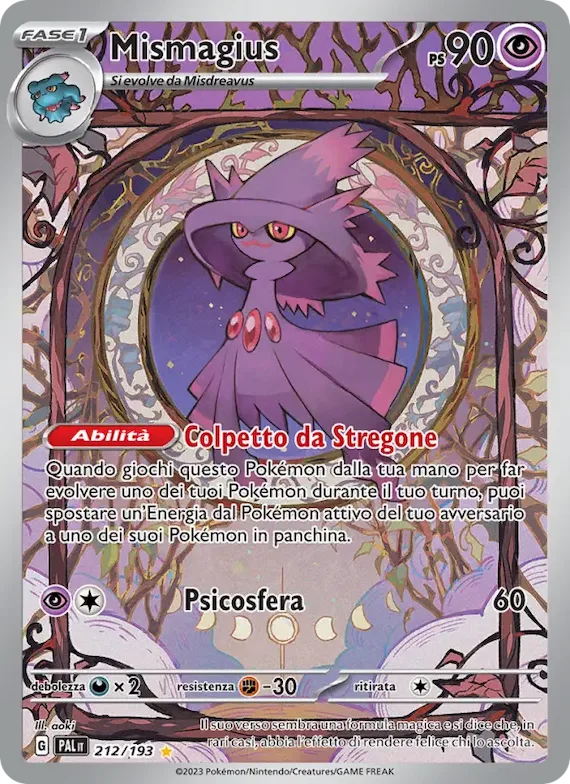 Mismagius 212 – Evoluzioni a Paldea