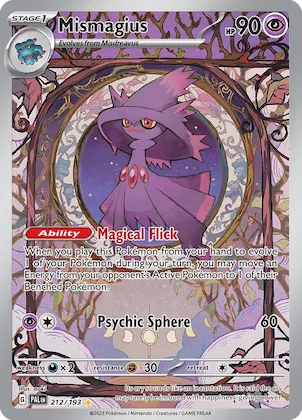 Mismagius #212 – Paldea Evolved