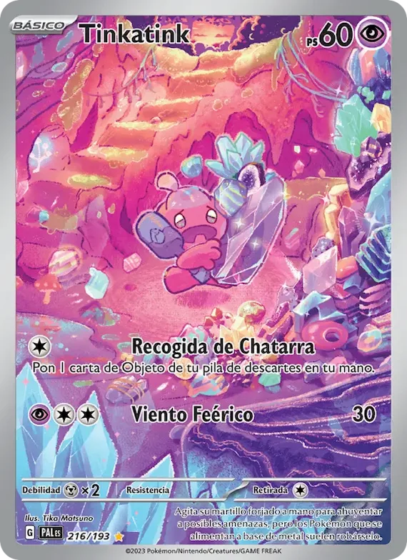 Tinkatink 216 – Evoluciones en Paldea