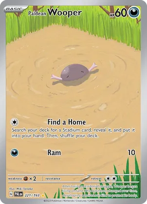 Paldean Wooper #221 – Paldea Evolved