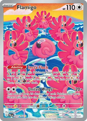 Flamigo #227 – Paldea Evolved