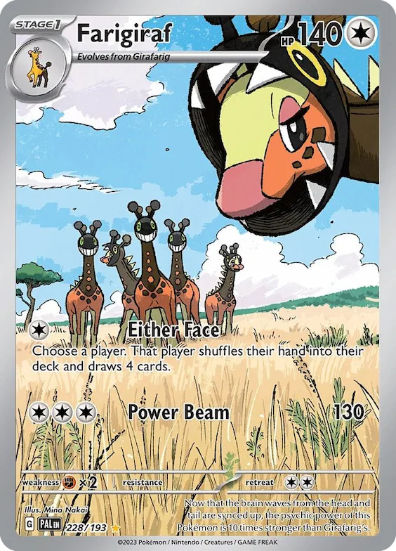 Farigiraf #228 – Paldea Evolved