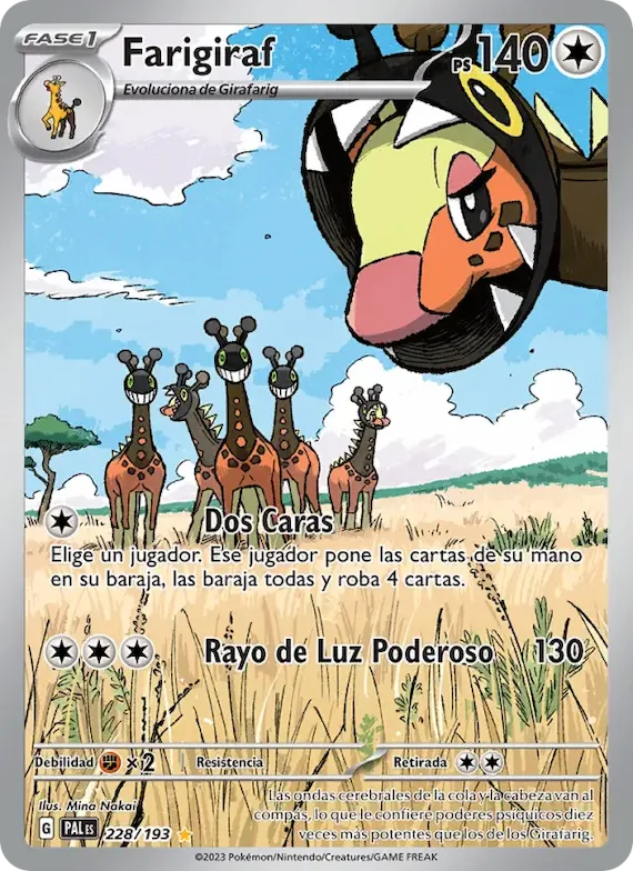 Farigiraf 228 – Evoluciones en Paldea