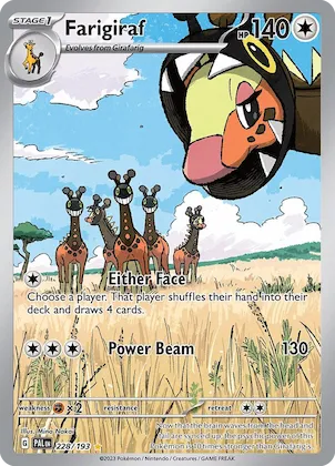 Farigiraf #228 – Paldea Evolved