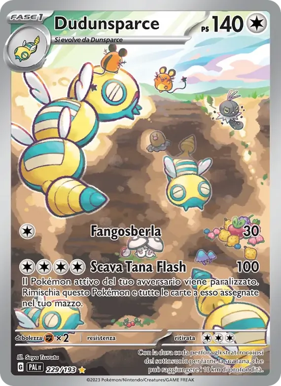 Dudunsparce 229 – Evoluzioni a Paldea