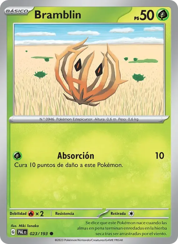 Bramblin 23 – Evoluciones en Paldea