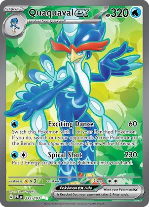 Quaquaval ex #235 – Paldea Evolved