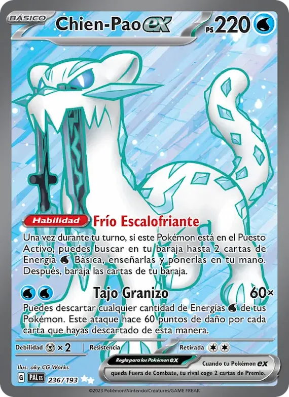 Chien-Pao ex 236 – Evoluciones en Paldea