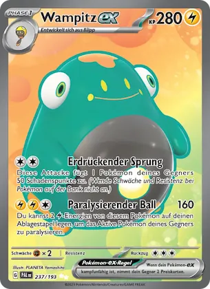Wampitz-ex Nr. 237 – Paldea Evolved