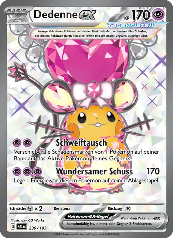 Dedenne-ex 239 – Entwicklungen in Paldea
