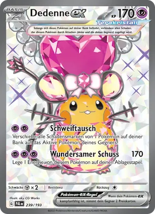 Dedenne-ex Nr. 239 – Paldea Evolved