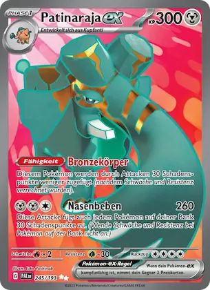 Patinaraja-ex Nr. 245 – Paldea Evolved