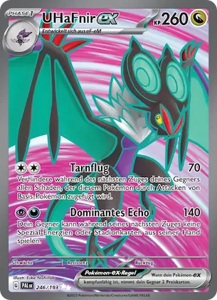 UHaFnir-ex Nr. 246 – Paldea Evolved