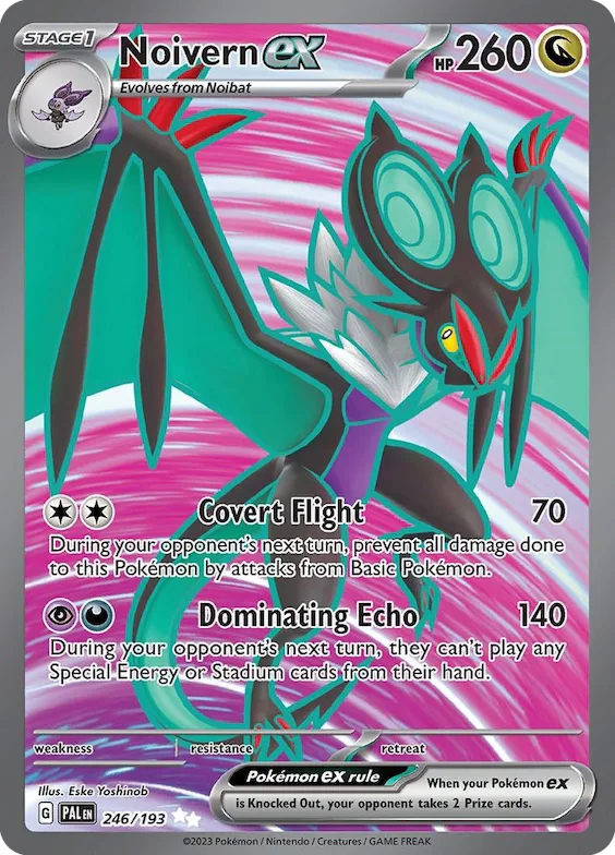 Noivern ex #246 – Paldea Evolved