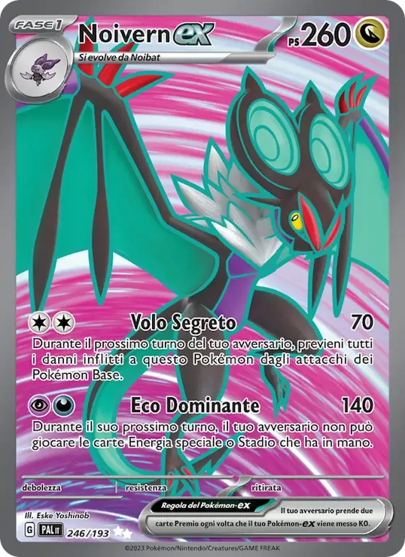 Noivern-ex 246 – Evoluzioni a Paldea
