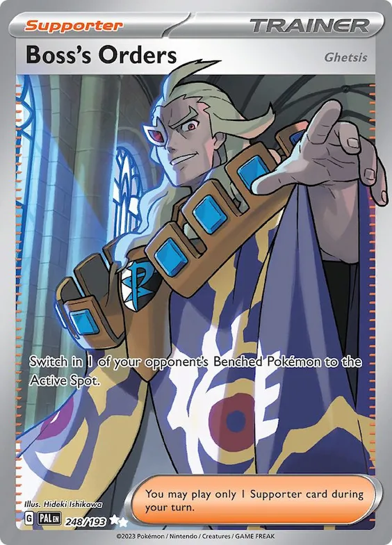 Boss's Orders (Ghetsis) #248 – Paldea Evolved