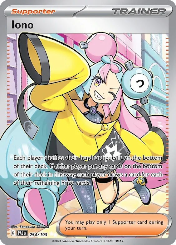 Iono #254 – Paldea Evolved