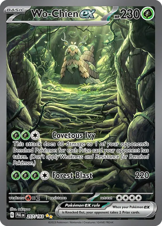 Wo-Chien ex #257 – Paldea Evolved