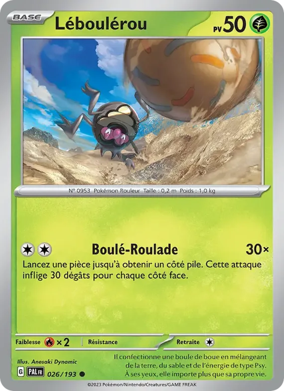 Léboulérou 26 – Évolutions à Paldea