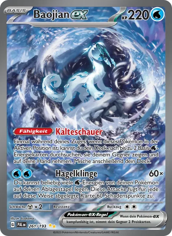 Baojian-ex 261 – Entwicklungen in Paldea