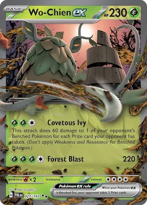 Wo-Chien ex #27 – Paldea Evolved