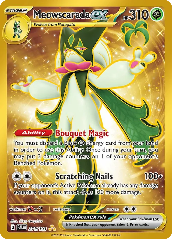 Meowscarada ex #271 – Paldea Evolved