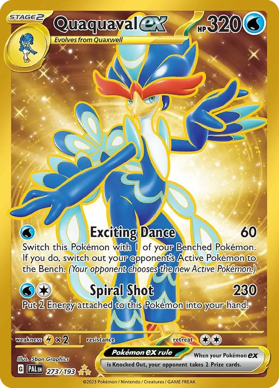 Quaquaval ex #273 – Paldea Evolved