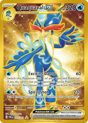 Quaquaval ex #273 – Paldea Evolved