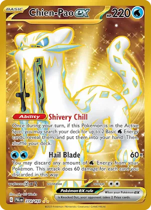 Chien-Pao ex #274 – Paldea Evolved