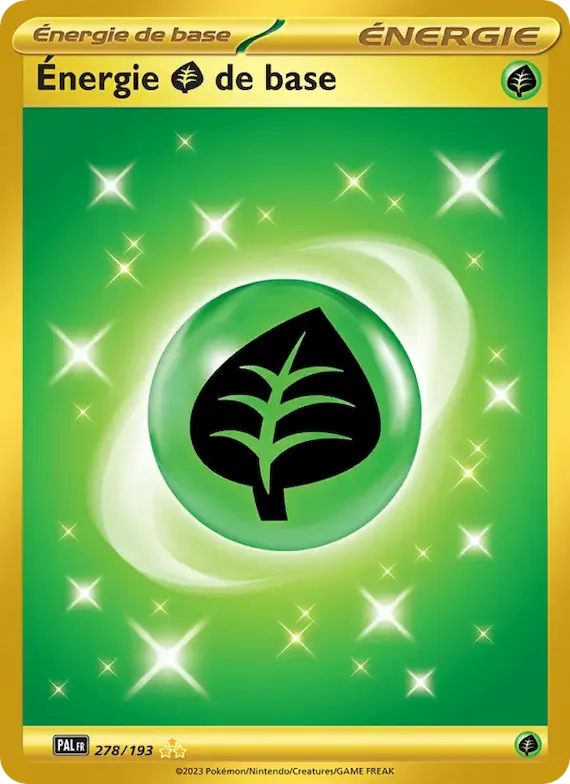 Énergie Grass de base 278 – Évolutions à Paldea