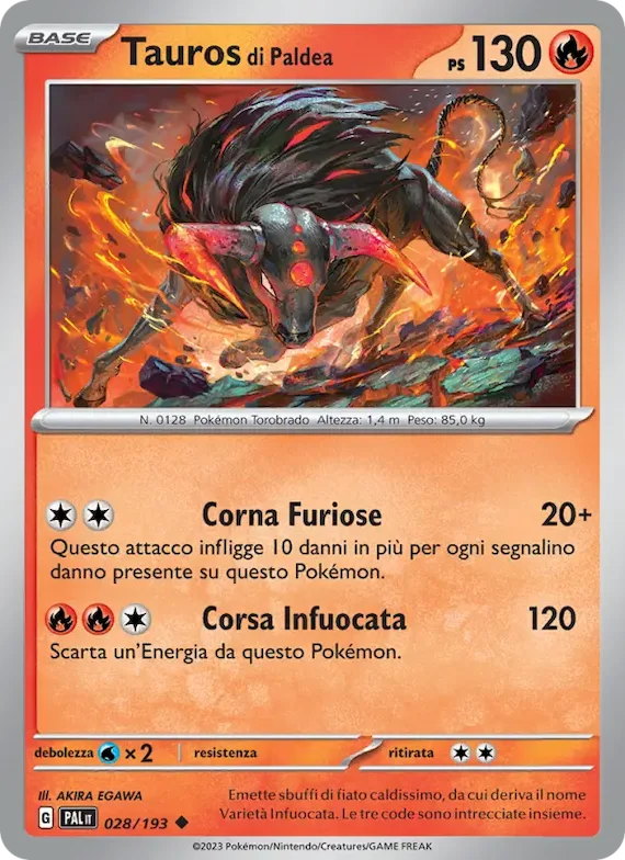 Tauros di Paldea 28 – Evoluzioni a Paldea