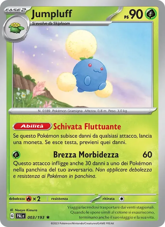 Jumpluff 3 – Evoluzioni a Paldea